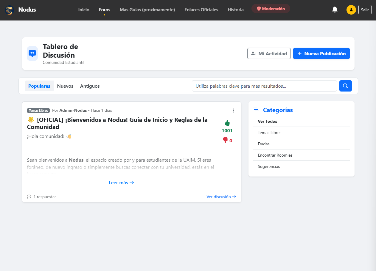 Logotipo Proyecto Nodus